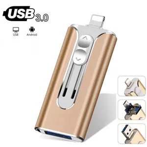 128GB-1TB External Storage, Type-C & Android OTG USB 3.0 Portable Flash Drive, 4-In-1 Memory Stick, Ultra-Fast Photo Stick, Thumb Drive