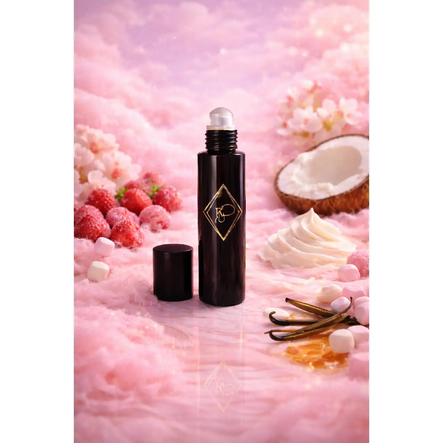 Princess Roll on oil-Strawberry, Vanilla & Pink Marshmallow