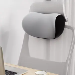 Office Chair Headrest Pillow, Ergonomic Neck Support Cushion, Breathable Design for All Seasons, Comfortable for Office and Long Drive