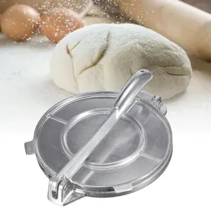 Tortilla Press, 8 Inch Tortilla and Roti Maker, Aluminum Heavy Duty Tortillador