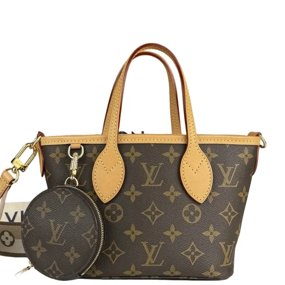 Pre-owned Louis Vuitton Neverfull BB Monogram Brown (am102126a7r) [Shanghai]