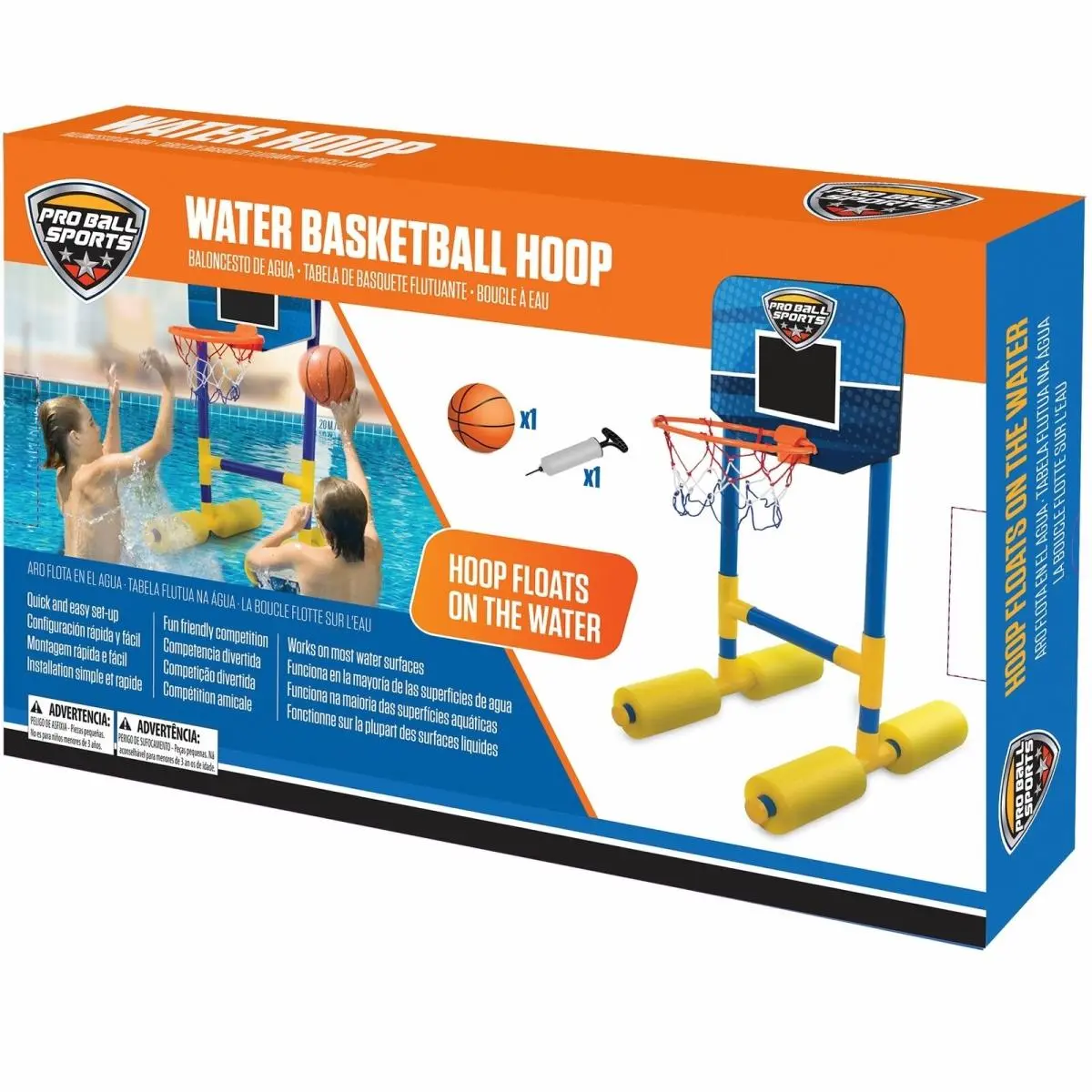 Maccabi Art  Pro Ball Swimming Pool Floating Basketball Water Hoop