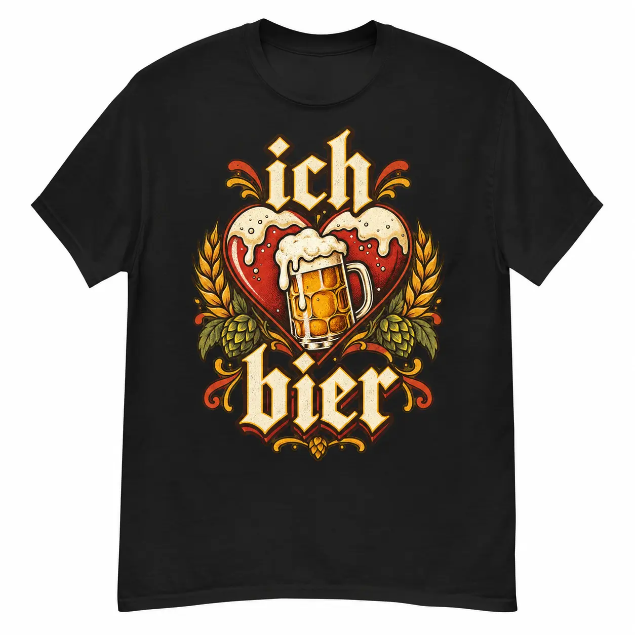 Original Trending Graphic Maihun German Oktoberfest Unisex Heavy Cotton Graphic Tee