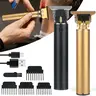 Electric Hair Trimmer, Portable USB Chargeable Hair Clipper with Limit Combs, Beard Timmer Beard Shaver, Hair Clippers for Men,Trimmer for Men, Personal Care Appliances for Travel