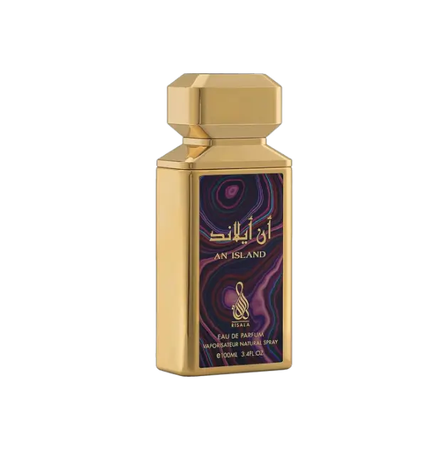 Risala An Island Unisex Eau De Parfum, 100 ML, Fragrance Blend with Coastal Freshness, Salt-Marine Notes and Turkish Rose