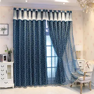 1pc Exquisite Luxury Embroidered Curtain Panel, Grommet Top Hanging, Blackout Protection Thick Thermal Insulation, Thermal Insulated Curtain, Suitable for Living Room, Bedroom, Office, Home Decoration
