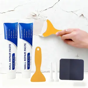 Drywall Patch Repair Kit, 250g Wall Mending Agent, Multi-functional Quick-drying Wall Repair Paste, Dent & Wood Scratch Repair，Adhesive, Heavy Duty, Concrete Sealant Waterproof, Self Adhesive