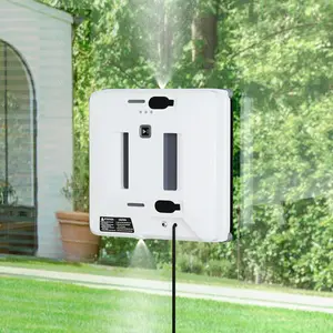 Hands-Free Smart Window Cleaning Robot,  Window Cleaner for Tall Windows - 5600Pa Max Auto Suction, Multiple Modes, AI Edge Clean, Climbs Glass, Remote Control for Home & Office