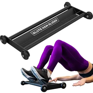 Multi-Function Glute Ham Glider - Smooth-Glide Fitness Slider with Solid Steel Construction for Ab Training, Leg Training