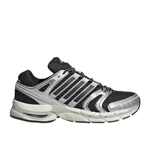 adidas Mens Adistar Control 5 Lace Up Sneakers Shoes Casual - Black, Silver