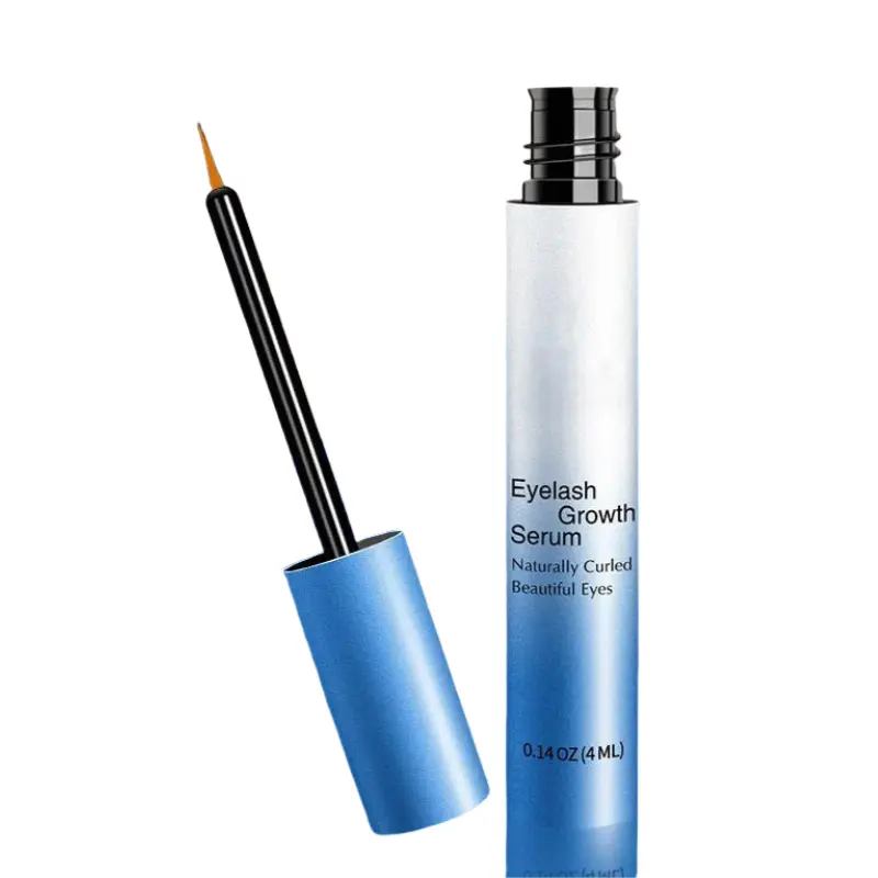 Eyelash Growth Enhancer and Brow Serum for Longer, Thicker Lashes, Gentle Nourishing Treatment with Natural Ingredients for All Skin Types, 4ML, Smudgeproof