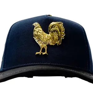 Gorra Gallo Dorado Color Navy