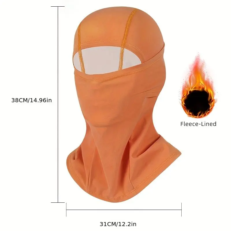 Color Changing Heat Reactive Balaclava, Full Face Ski Mask with UV Protection, Windproof & Breathable for Motorcycle, Cycling,Outdoor Sports | Perfect Christmas Gift for Riders & Skiers