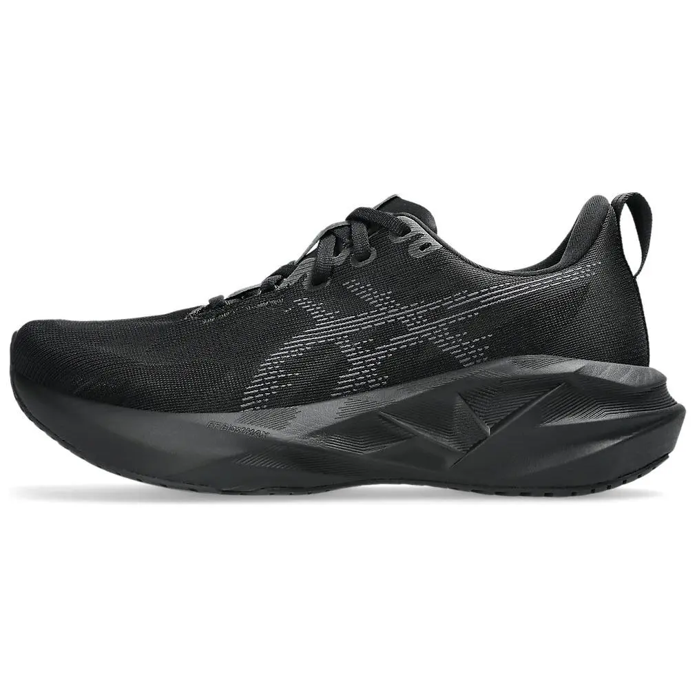 ASICS Novablast 5 Black Carrier Grey Versatile Comfort Low Top Running Shoes Women's 1012B765-002