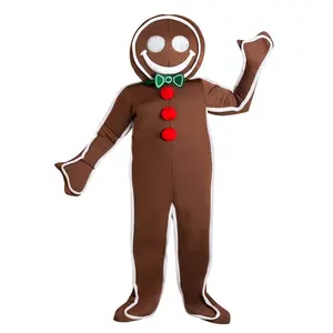Plus Sized Iced Gingerbread Man Costume