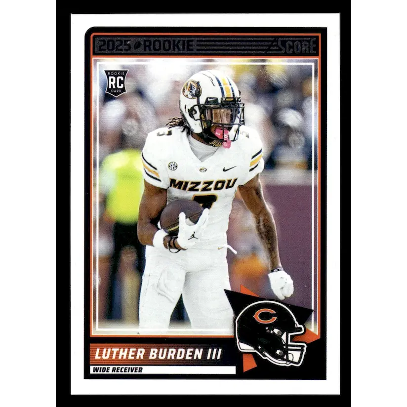 2025 Score Rookies #18 Luther Burden III (Chicago Bears)