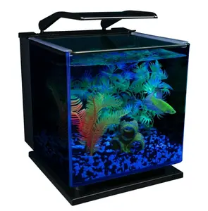 Betta Shadowbox Aquarium Kit 3 Gallons with LED Lighting and Filter