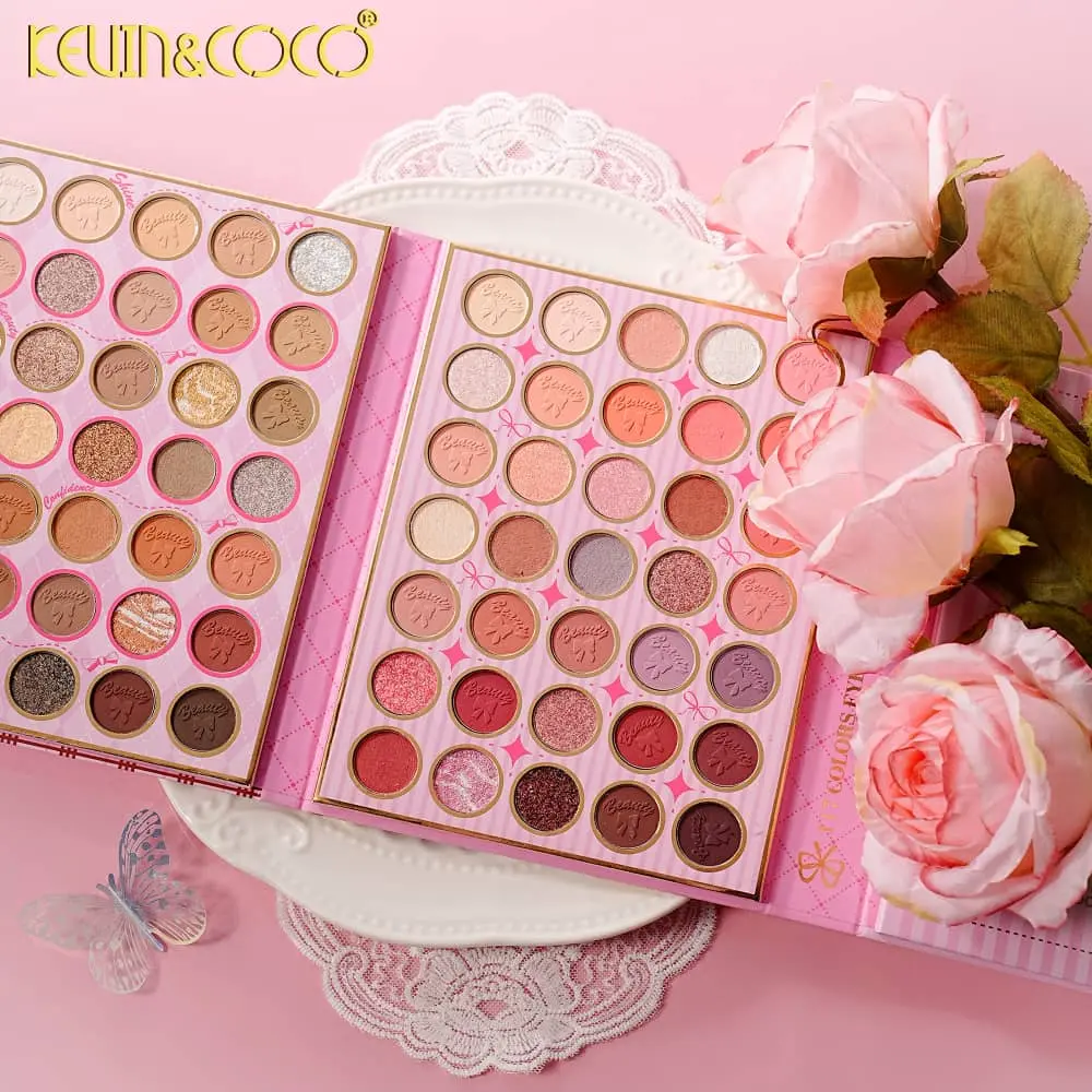 KEVIN & COCO - Teddy Bear Girl Face & Shadow Book Palette