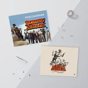 Blazing Saddles 2026 Calendar – Movie Merch
