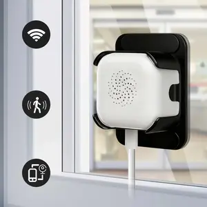 Mini HD WiFi Window Camera, 5GHz / 2.4GHz Indoor Camera with Automatic Infrared Night Vision, Human Motion-Detection Recording Camera, Easy To Install, Wireless Security Camera