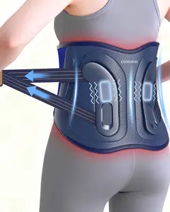 CONLWIN 68" Cordless Heating Pad  with 5 Heat & 6 Vibration, Lower Back Massager with 4D Butterfly Support, Portable Heating Pad Gift for Women Men Mom Dad, FSA Eligible HSA