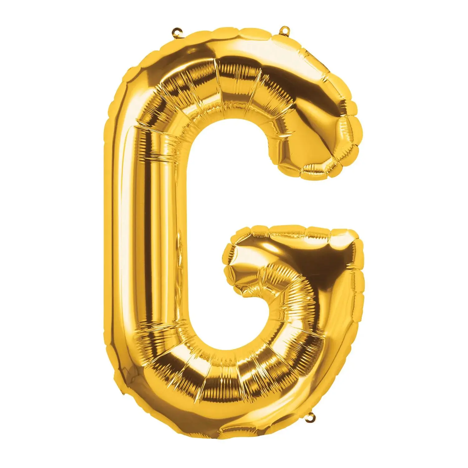 G-Shaped Gold Letter 34" Mylar Balloon