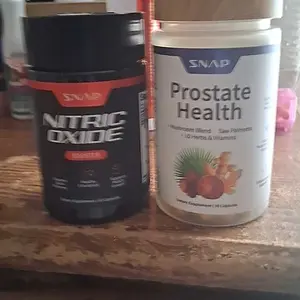 Product Review of Ultimate Men's Health Bundle - Snap Supplements - Nitric Oxide Booster 60ct + Prostate Health Bundle - Natural Supplement Capsules - Support Blood Circulation & Prostate Health from e**a