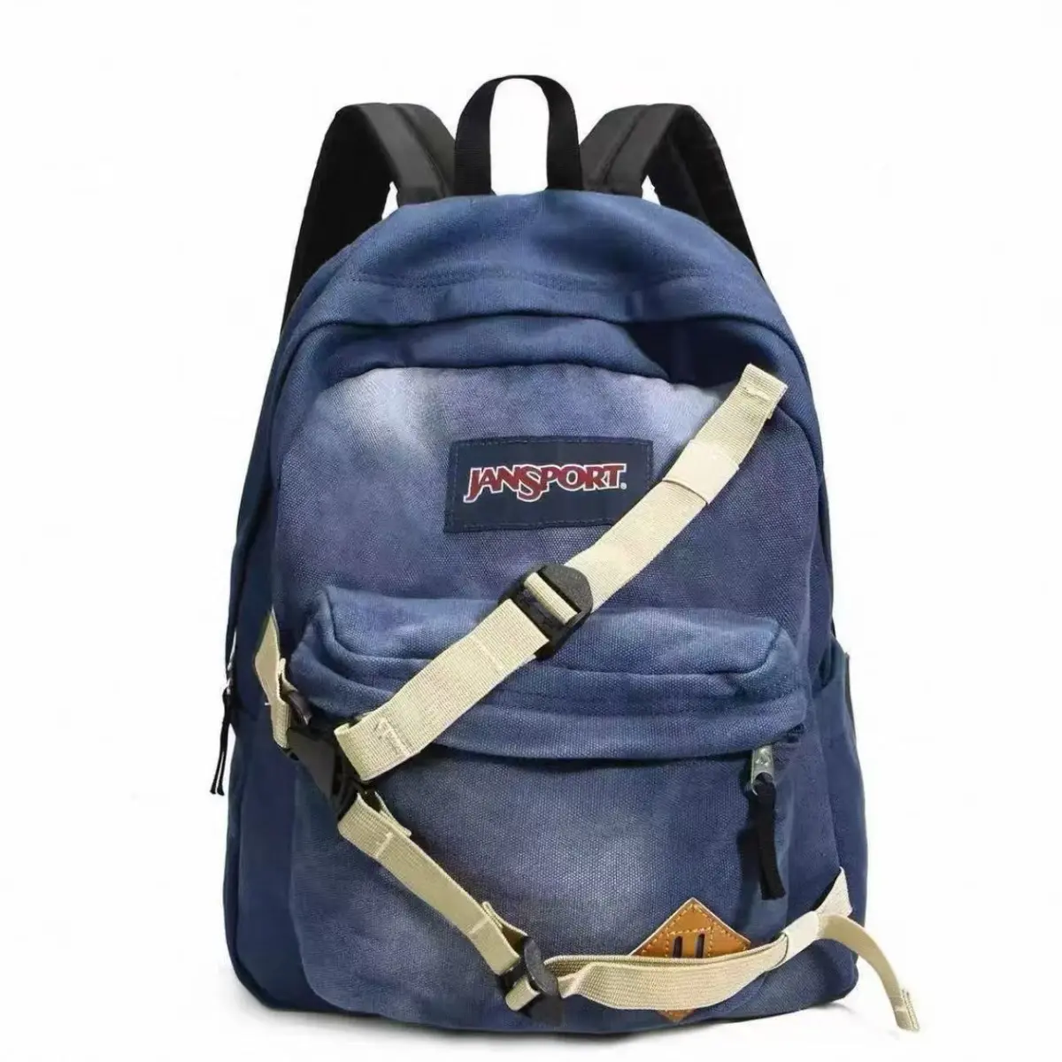 JanSport Laptop Backpack—Dual-Compartment Laptop Bag, Denim Style, with a 15-inch Laptop Pocket and Carrying Handle