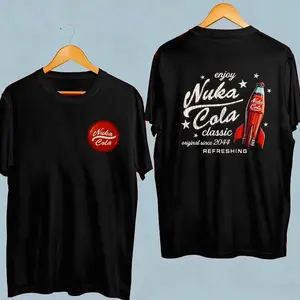 Nuka Cola – Unisex T-Shirt, Sweatshirt & Hoodie, High-Quality Cotton Tee, Short Sleeve Summer Y2K Hip-Hop Streetwear for Men & Women XRT