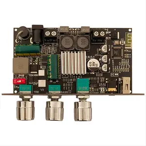ZK-1001U with Boost Mono 100W Bluetooth Amplifier Board High and Low Tone TWS Outdoor DIY Speaker TPA3116