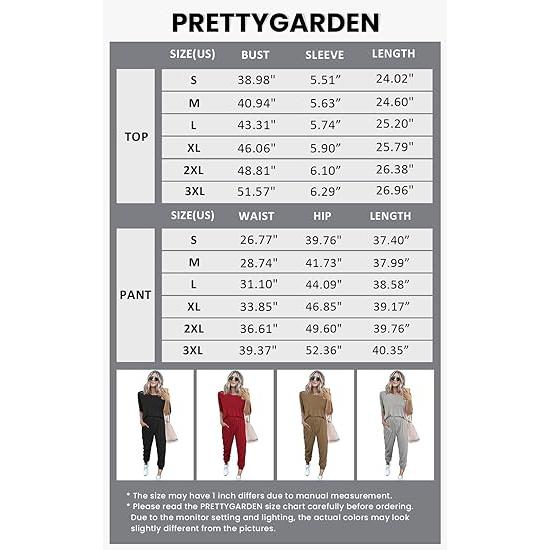PrettyGarden Women's 2-Piece Set Summer Outfits S-XXXL Crew Neck Short Sleeve Tracksuit Jogger Set With Drawstring and Pockets Comfy Lounge Wear#springtok PrettyGarden Women's 2-Piece Set Summer Outfits S-XXXL Crew Neck Short Sleeve Tracksuit Jogger Set With Drawstring and Pockets Comfy Lounge Wear#springtok