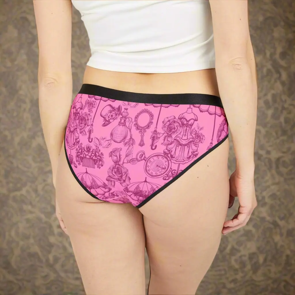 Victorian Underwear | Vintage Floral Design – Comfortable Briefs