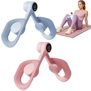 Thigh Exerciser with Digital Counter Thigh & Hip Trainer Home Gym Strength Equipment for Muscle Workouts Exercise Equipment for Men Women