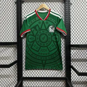 2026 Mexico Jersey for Fans - Home/Away Soccer Jersey Green Soccer Shirt with Team Logo and Distinctive Design