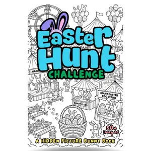 Easter Hunt Challenge: Hidden Picture Bunny Search-and-Find Book for Kids, Kids Easter Baskets Stuffer Gift for Boys & Girls, Paperback - Feb 24, 2026