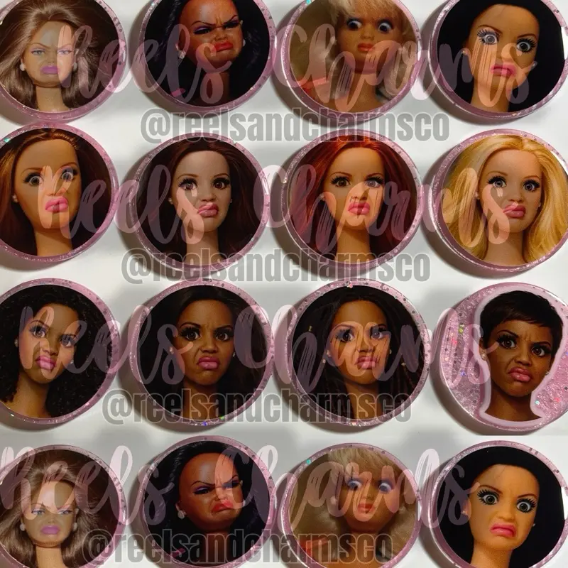 Ewww Sassy Face Badge Reel Light Pink Glitter Meme Funny Healthcare Office Retractable ID Holder Nurse Teacher Gift Snarky Accessories