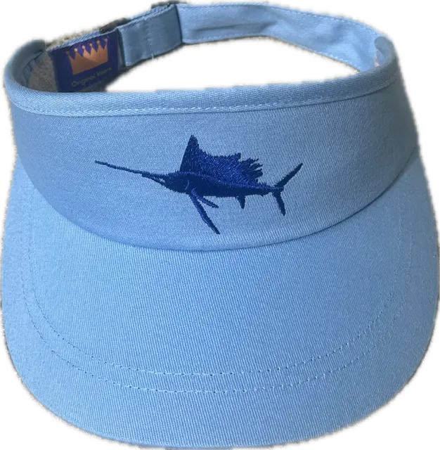 Original Visor's "Bluie Sailfish" Club Pro Visor