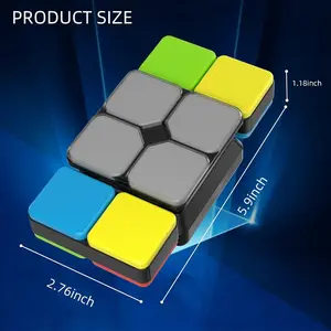 Parent-Child Interaction Cube |Family Game Night STEM Educational Toys,Interactive Intelligence Games, Children'sEducational Toys, Holiday Gifts LED LightCube, Brain Training Toys, Children's PartyToys, Children's Stress Relief Toys,Calm Anxiety