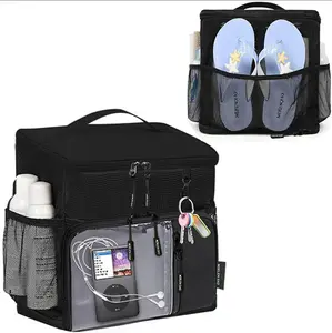 Unisex Large-Capacity Hanging Toiletry Bag — A Waterproof Hygiene Organizer Featuring an Extra-Large Swivel Hook Sturdy Zippers and Dedicated Storage Compartments for Toiletries outdoorfun