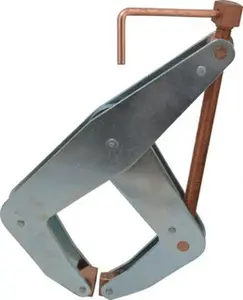 Kant Twist 6,000 Lb, 12" Max Opening, 5" Open Throat Depth, 7" Closed Throat Depth, Cantilever Clamp High Tensile Steel Jaw, T-Handle, 16-1/2" OAL, 16-1/2" Max Width K120T