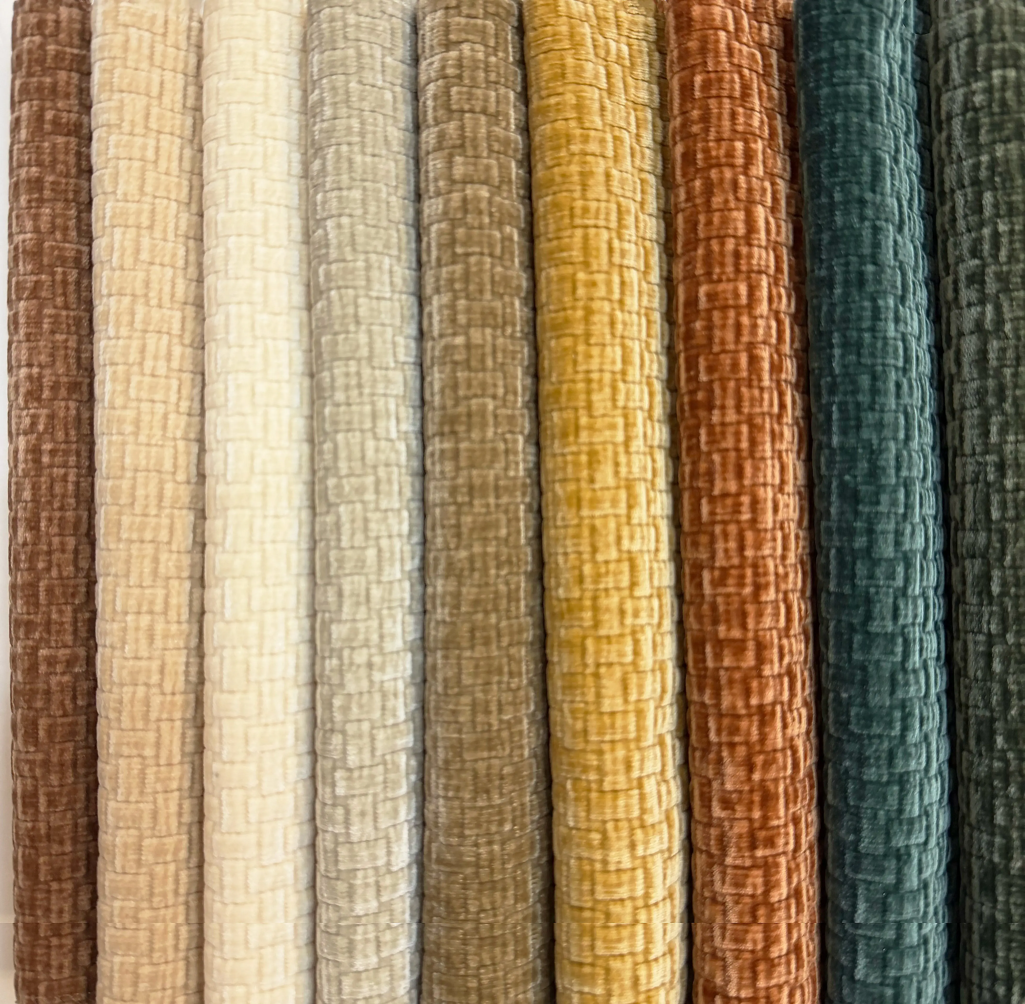 TESSA - CHENILLE BASKET WEAVE UPHOLSTERY FABRIC BY THE YARD