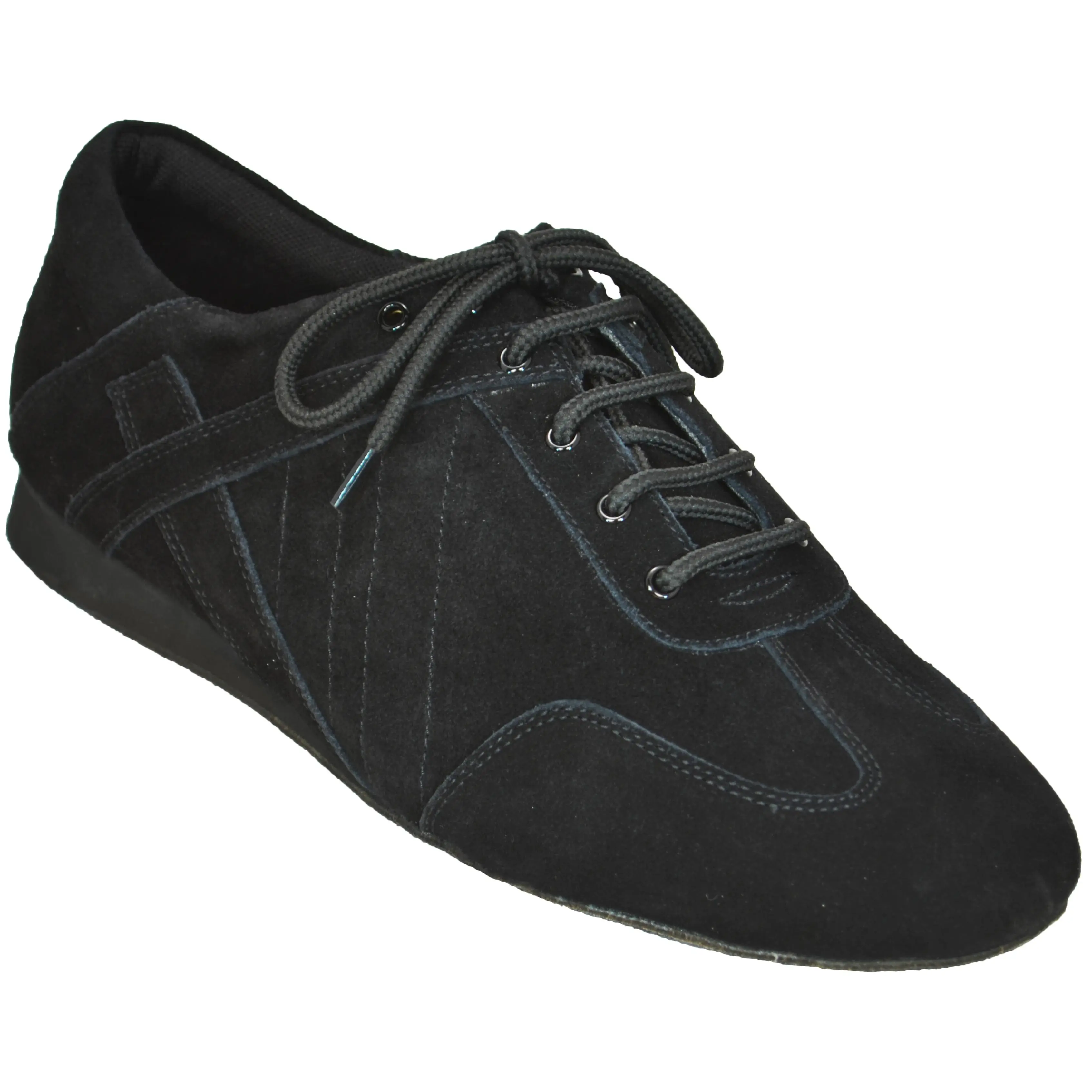 Ultimate Hybrid Dance Shoe (Unisex) - Black Suede