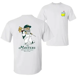 [Flash Sale Up To 50%] 2026 Masters Caddie Mascot T-Shirt, Augusta National Golf Club Graphic Tee, Easter Day Golf Shirt, Vintage Cartoon Style, Zelensky