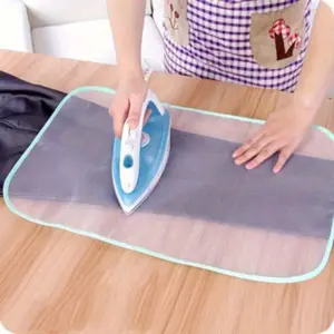 High-Temperature Ironing Cloth, Home Use Insulating Ironing Pad, Thick Protective Ironing Mat, Heat-Resistant Ironing Mesh Pad, Ironing Guard