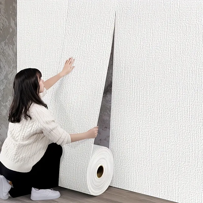 Self-Adhesive Xpe Decorative Wallpaper Roll, Waterproof & Oilproof Wall Covering, Ideal for Home Decoration, Interior Walls, Versatile Use in Various Rooms