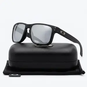 Holbrook Polarized Sunglasses for Men & Women – Black Frame, UV Protection Outdoor Sports Eyewear.