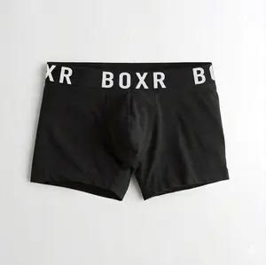 Men's Classic Cotton Boxer Briefs - Soft Breathable Comfort Fit Underwear - Minimalist Elastic Waistband Trunks - Essential Everyday Underwear for Men