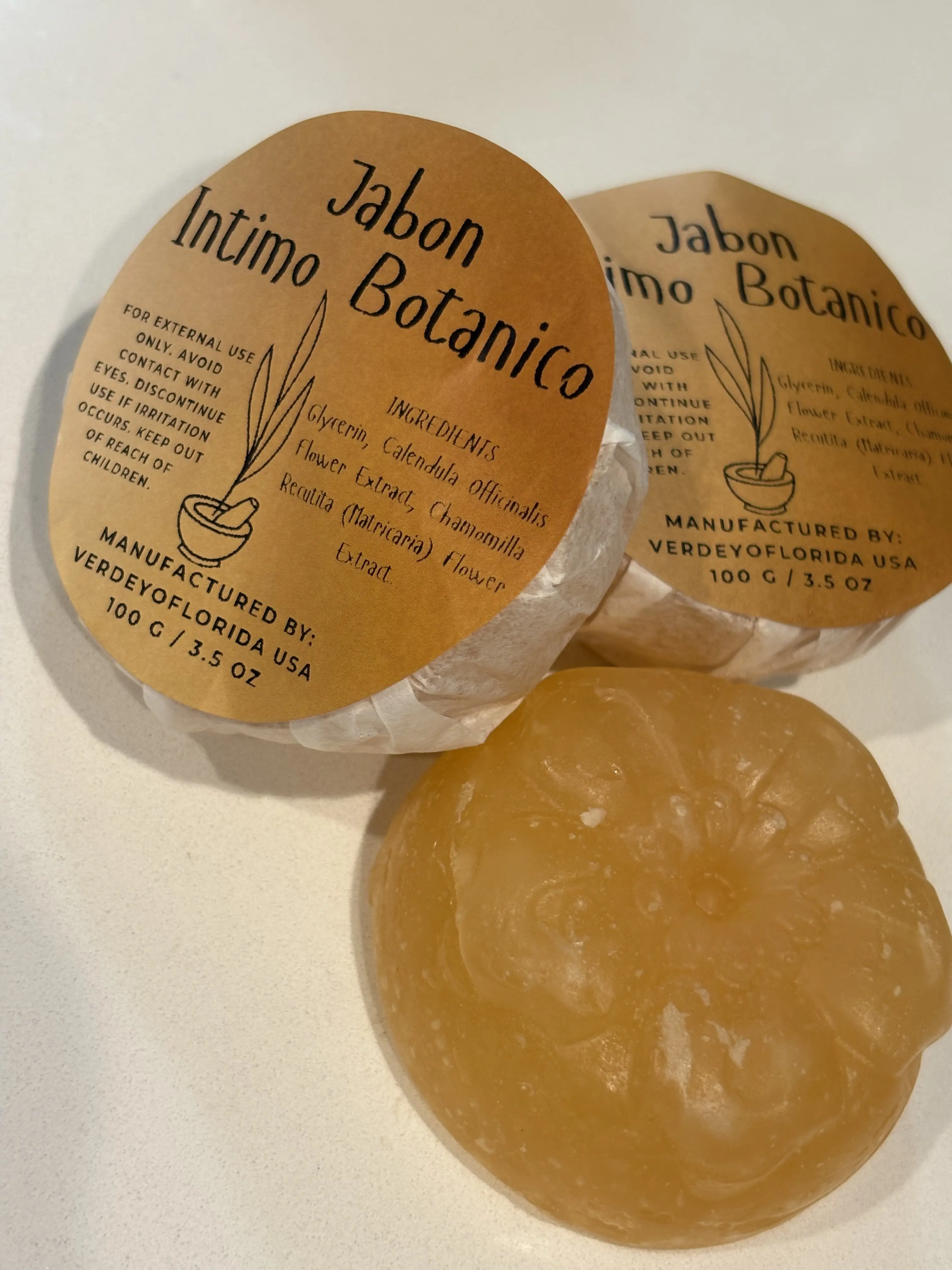 INTIMATE BOTANICAL SOAP Cleansing Bar