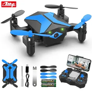 X-PACK 2 Foldable Drone Blue Dual Battery (Camera Version) | HD Aerial Photography, Stable Hover, Easy to Fly for Kids & Adults LM