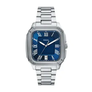 Fossil Men's Crosby Three-Hand Date Stainless Steel Watch Fossil Men's Crosby Three-Hand Date Stainless Steel Watch